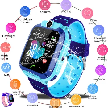 Noul ceas Inteligent de Copii SmartWatches Copil Ceas pentru Copii SOS Locație Finder, Localizare Tracker Copil Pierdut Anti Smartwatch