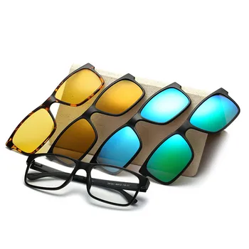 LONSY 2017 Moda Pătrat Optic ochelari Cu ochelari de Soare, lentile de Brand Designer de Epocă Ochelari de Soare Femei Bărbați oculos masculino