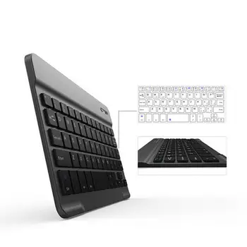 Portable Keyboard Layout foarte Subtire cu iluminare de fundal Iluminat Bluetooth Wireless Keyboard Exigibilă IOS Android Windows Înaltă Calitate