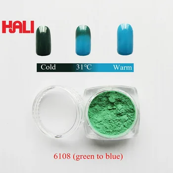 VINDE sensibile la temperatură, pigment de culoare pentru a culoare termocromice pigment pulbere, 31C verde la galben, 1 lot=10gram, transport gratuit