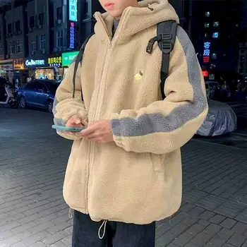 Hong Kong stil de bumbac sacou haina de miel de pluș de iarna barbati versiunea coreeană de libertate tendință de bumbac, strat de sex masculin tineret strat de bumbac