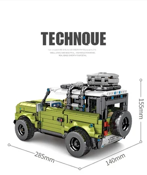 SEMBO SUV-ul Technic Vehicul Blocuri de Curse Auto Jucării oraș Cărămizi Cadouri de Craciun pentru Copii Copii Baieti