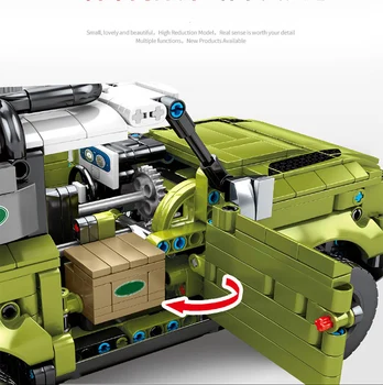 SEMBO SUV-ul Technic Vehicul Blocuri de Curse Auto Jucării oraș Cărămizi Cadouri de Craciun pentru Copii Copii Baieti