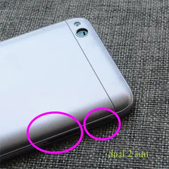 Originale Noi pentru Xiaomi Redmi 5A 2sim versiune Spate Capac Spate Baterie Usa cu lentile și simt ray