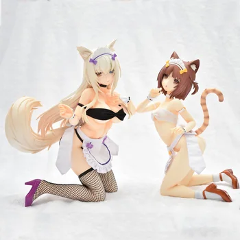 Nativ Nekopara Obligatoriu 1/4 Scară Azuki PVC de Acțiune Figura Jucărie Japoneză Fată sexy Anime Statuie Adult Modelul de Colectare Papusa Cadouri 5959