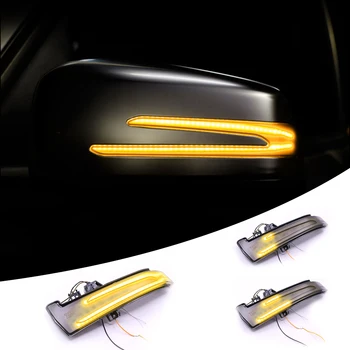 LEEPEE Auto Oglinda retrovizoare Lumina de Semnalizare Lampă de Semnalizare cu LED Indicator Pentru W221 W212 W204 W176 W246 X 156 C204 C117 X117