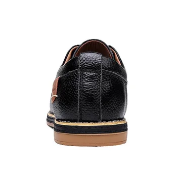 Brand Barbati Casual Pantofi din Piele Oameni de Afaceri Bărbați Pantofi Oxford Roman Bărbați Rochie Pantofi Mocasini Moda Mocasini 39-48