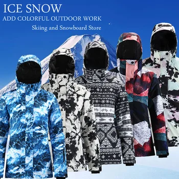 Brand de Moda plin de culoare Zăpadă Purta Snowboard pentru Femei Haine Impermeabile Costume Costum de Iarnă de Schi Sacou și Pantaloni Fete Haine