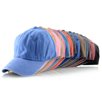 Spălate Denim Tata Pălării Pentru Bărbați, Femei Solide Snapback Sepci De Baseball În Aer Liber Bumbac Sport Casquette Homme Primavara-Vara Os Gorras