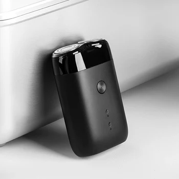 Original Xiaomi Mijia aparat de Ras Electric 2 Cap Plutitor Portabil Impermeabil aparat de Ras aparate de Ras USB Reîncărcabilă beard trimmer pentru barbati