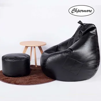 Chpermore Living single PU Piele Sac de Fasole leneș canapea Confortabilă canapea de agrement tatami Multifuncțional scaun Scaune Otoman
