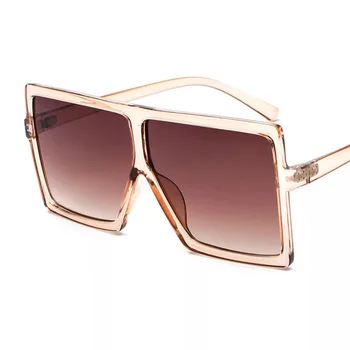Plus ochelari de Soare Mari pentru femeie și bărbat Doamnelor supradimensionate Nuante de Moda de Designer Ieftine Ieftine Ochelari fierbinte brand Cadru Clar de Vânzare