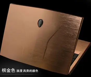 KH Laptop Periat Sclipici Autocolant Piele Capac Protector pentru Alienware 14 M14x R1 R2 2010-2013release 1 și 2 generație