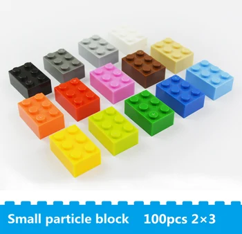 100buc blocuri 2×3 cărămidă piese Compatibile cu brand cunoscut Scenariului de educație Timpurie de formare jucarii pentru copii