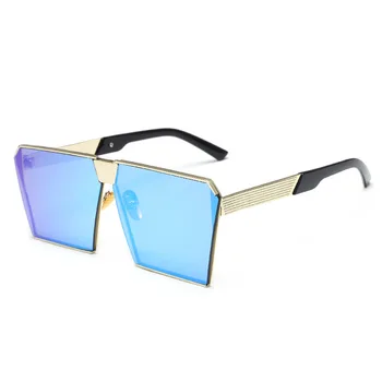 Moda ochelari de Soare Patrati Bărbați Femei Siamezi Mare Cadru Ochelari de Soare Ocean Lentile Gradient UV400 Ochelari de نظارات شمسية