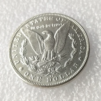 NE 1878CC - 1893CC 13pcs Morgan Dolari de Argint Placat cu Copia Monede Culoare: VECHI sau UNC 6313