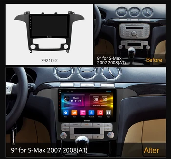 6G+128G Ownice Android 10.0 DSP 4G LTE SPDIF 2 Din Radio Auto pentru Ford S-MAX, S MAX 1 2006-Octa Core DVD Auto GPS Navi Player 6351