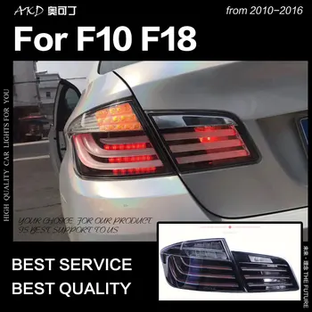 Styling auto pentru BMW F10 stopuri 2010-2016 F18 Coada de Lampa 525i 530i 520i Coada de Lumină LED-uri DRL Frână Inversă Accesorii auto