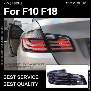 Styling auto pentru BMW F10 stopuri 2010-2016 F18 Coada de Lampa 525i 530i 520i Coada de Lumină LED-uri DRL Frână Inversă Accesorii auto