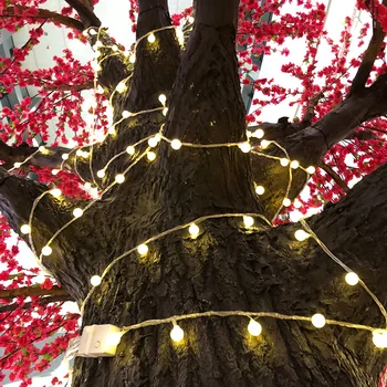 10M 100 de Led-uri LED Mingea Șir de Lumini pentru exterior interior Vacanță de Crăciun de Decorare Nunta în aer liber Ghirlande