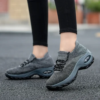 Galben negru Indesata Adidasi Femei Running Pantofi Roz Respirabil Plat Pantofi Platforma Femeie Șosete Adidas Pantofi Pene pentru Femei 6550