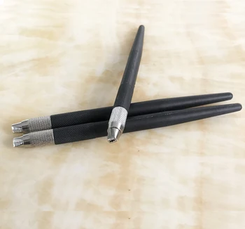 Pe cuvânt Microblading Pen Spranceana Tblack Pen Manuală, Semi-Permanente Machiaj Tatuaj Pen 5pcs
