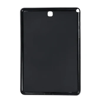 AXD Caz Silicon Tabletă Inteligentă Capacul din Spate Pentru Samsung Galaxy Tab a 9.7 T550 T555 SM-T550 sm-T555 rezistent la Socuri Bara de protecție Caz