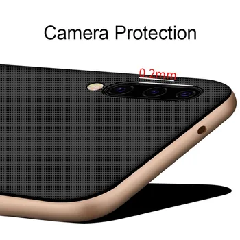 Corp plin Caz de Protecție Telefon Acoperă pentru Samsung Galaxy A50 SM-A505 Moale TPU Anti-Amprenta 3D Kickstand Titularul Caz de Silicon