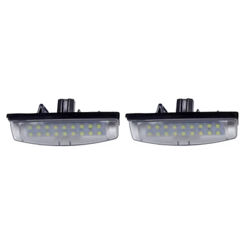 2 Buc LED-uri cu Numărul de Înmatriculare Lumini Lampa pentru MITSUBISHI Grandis Colt plus Pentru Toyota Camry/Aurion Avensis Verso Echo Prius