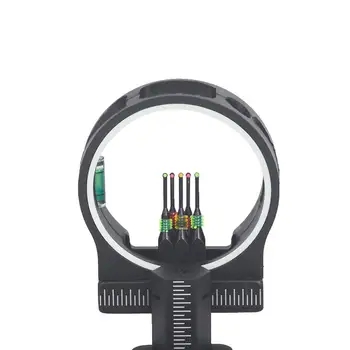 Noi TP1550 5 Pin Arc Vedere Fibre de Pin cu Lumina Praștie Instrument Arc Vedere aluminiu 2020
