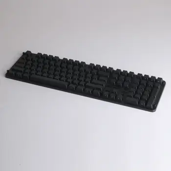 Alb negru PBT Dublă 108 Partea luminată Strălucire Prin Backlit Taste Cherry Profil Pentru Tastatură Mecanică