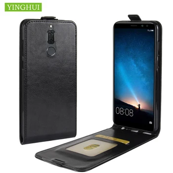 YINGHUI Retro Carte Piele PU Caz Telefon Flip vertical capac sac Pentru Huawei Maimang 6 Mate 10 Lite Cazul în care Telefonul Pentru Huawei Nova 2i
