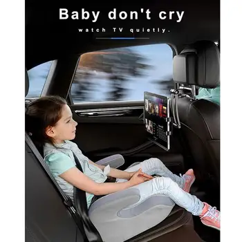 Universal Auto Tetiera Suport de Montare pentru Copii cu Unghi Reglabil Holding Clamp pentru Comprimate de Telefon pentru iphone ipad Samsung