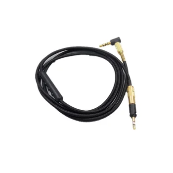 SHELKEE mascul la Mascul cablu jack de 3,5 mm cablu audio Pentru Sennheiser HD598 HD595 HD518 HD558 HD569 HD579 HD599 casti Cu Microfon