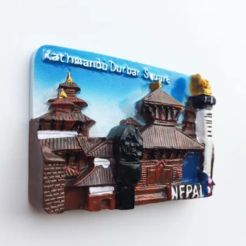 Nepal Peisaj Frigider Magneți de Suveniruri Nepal Locuri Pitorești Decorative 3d Rasina de Artizanat Decor Acasă Idei de Cadouri Asia Turistice