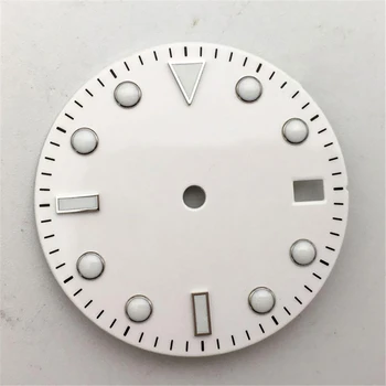 28.5 MM Cadran de Ceas Nu Logo-ul rotativ pentru NH35 Ceas Mecanic Mișcare