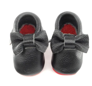 2020 Nou Copil Franjuri Arc Pantofi din Piele Prima Pietoni Moale talpa rosie pentru Copii pantofi pentru Copii Toddler mocasini