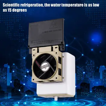 220V 550W Electric Distribuitor de Apă Desktop Rece Hot Ice Cooler de Apă Incalzitor de apa Potabila pentru Biroul de Acasă Cafea, Ceai Bar