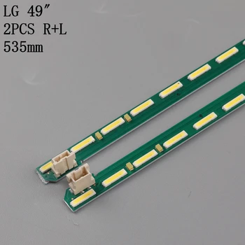Iluminare LED strip 46leds Pentru LG 49inch FHD L+R de Tip REV 0.3 MAK63267301 49LF5400-UE 49LF5410 G1GAN01-0791A G1GAN01-0792A