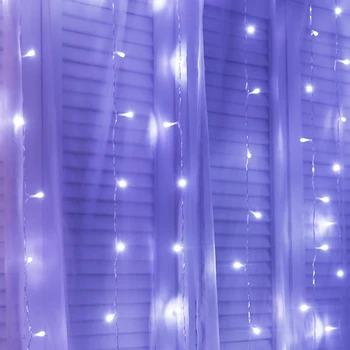10M x 3M Sloi de gheață Ghirlanda LED-uri Cortina Șir de Lumini Decoratiuni de Craciun Petrecere de Vacanță Acasă Patio Nunta de basm lumini Pentru Camera