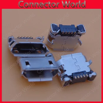 100buc/lot Pentru Alcatel 4010 OT4010 Vodafone 875 V875 micro mini 5 pin usb de încărcare de încărcare conector jack plug mufa dock port
