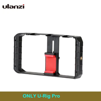 Ulanzi U-Rig Pro Video Smartphone Rig 3 Pantof Monteaza Filmul face Caz Telefon mobil, Stabilizator Video Prindere Trepied Mount Suport