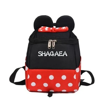 Disney Mickey mouse Minnie Copii elev de școală primară de Băieți și Fete Rucsac pentru școală sac geantă de mână, rucsac de Călătorie