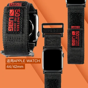 Noul Sport Nylon curea de ceas pentru apple watch 42mm 40mm pentru iwatch serie se 6 5 4 3 curea moale pentru iwatch 38mm 44mm buclă brățară