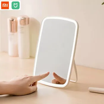 Xiaomi a CONDUS oglindă de machiaj sensibil la Atingere de control al luminii naturale unghi reglabil Luminozitatea lumini Inteligente portabile machiaj