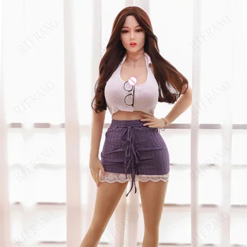 Papusa de Sex Realist 168 cm Moale TPE Adult Sex Păpuși Chineză Frumusete de Femeie Mare de Sân Fundul Papusa Realiste Adult Sex Păpuși Pentru Om