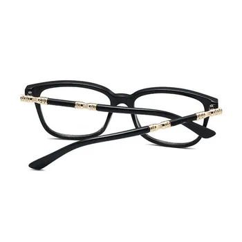 Optic ochelari Femei ochelari de Soare Barbati de Brand Designer de Cristal Cadru Patrat Alb transparent lentile Oglindă Ochelari de Soare Gratuit shippin