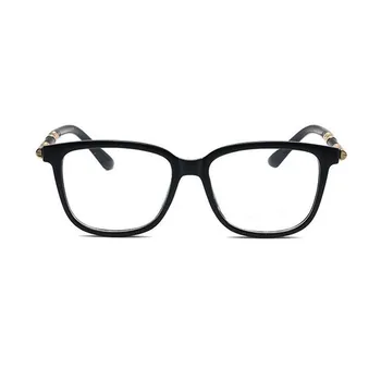 Optic ochelari Femei ochelari de Soare Barbati de Brand Designer de Cristal Cadru Patrat Alb transparent lentile Oglindă Ochelari de Soare Gratuit shippin