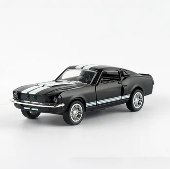 Ford Mustang GT 1967 GT500 Reveni Aliaj Masina Model de Jucărie Jucărie pentru Copii Model Auto Display Cadou