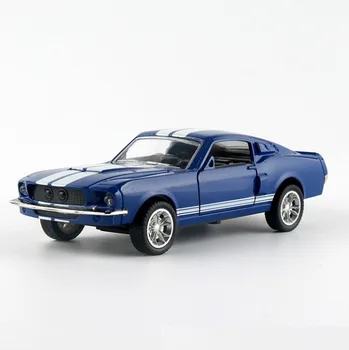 Ford Mustang GT 1967 GT500 Reveni Aliaj Masina Model de Jucărie Jucărie pentru Copii Model Auto Display Cadou